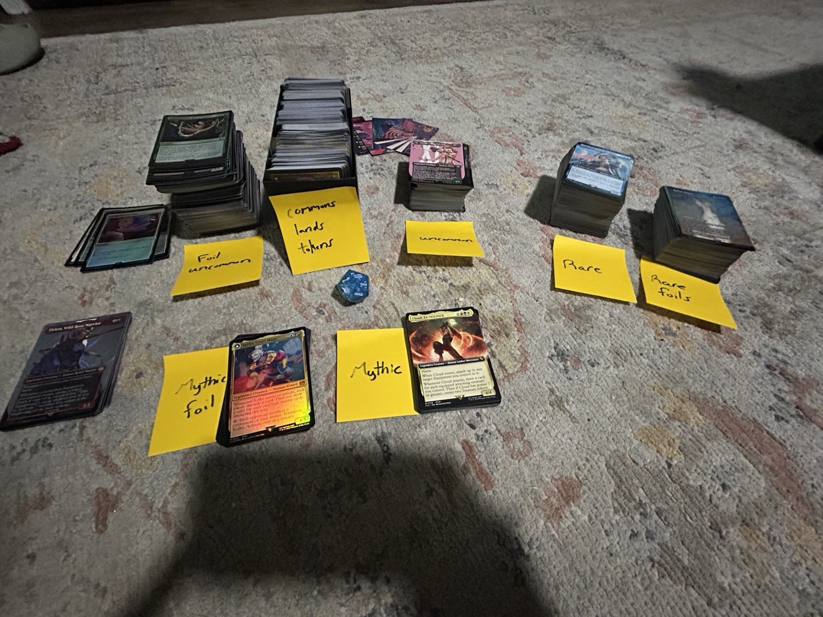 Magic the Gathering Final Fantasy Bundle Lot Mythics Rare Surge Foil & More
