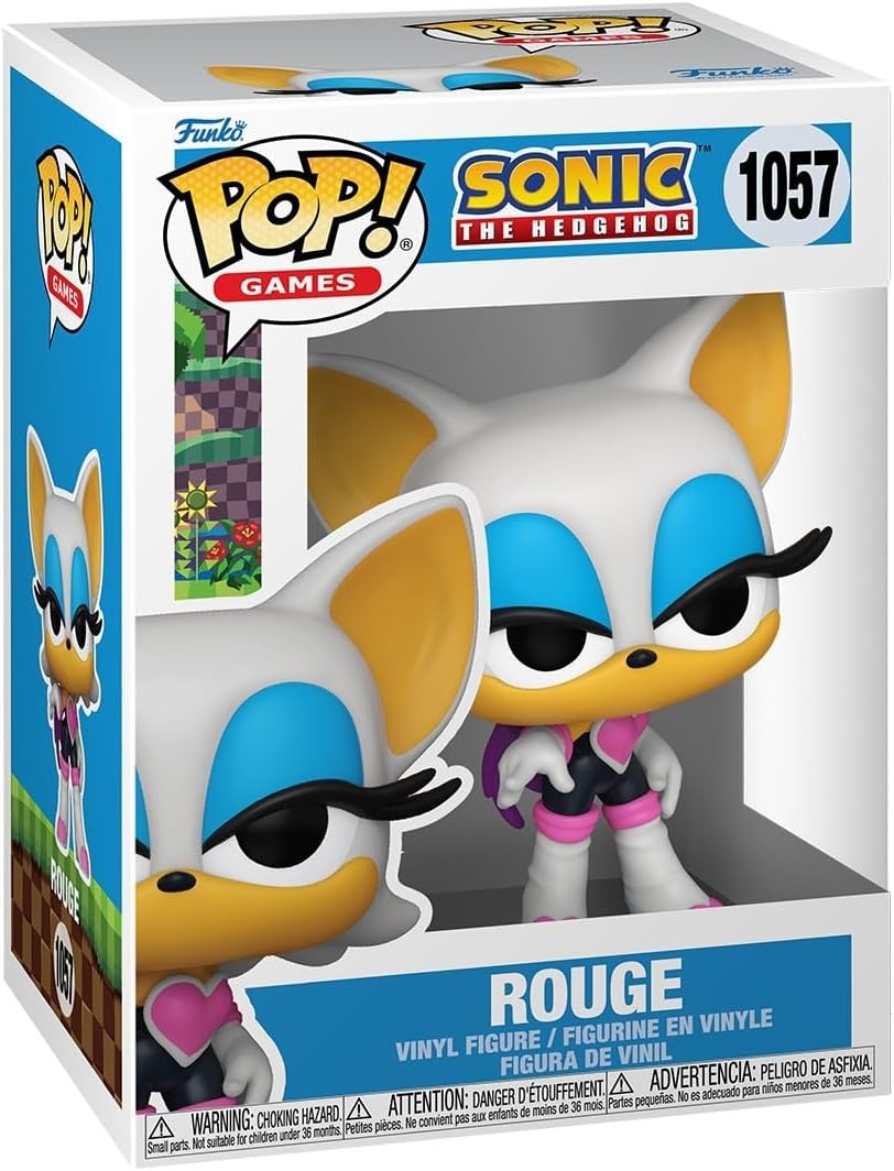 Pop Games Sonic The Hedgehog 3.75″ Action Figure – Rouge #1057