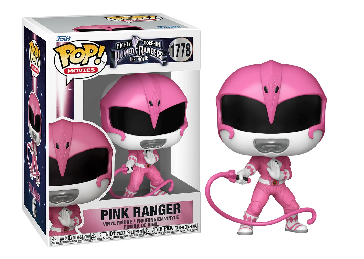 Funko Pop! Movies: Mighty Morphin Power Rangers: – Pink Ranger #1778 #81196