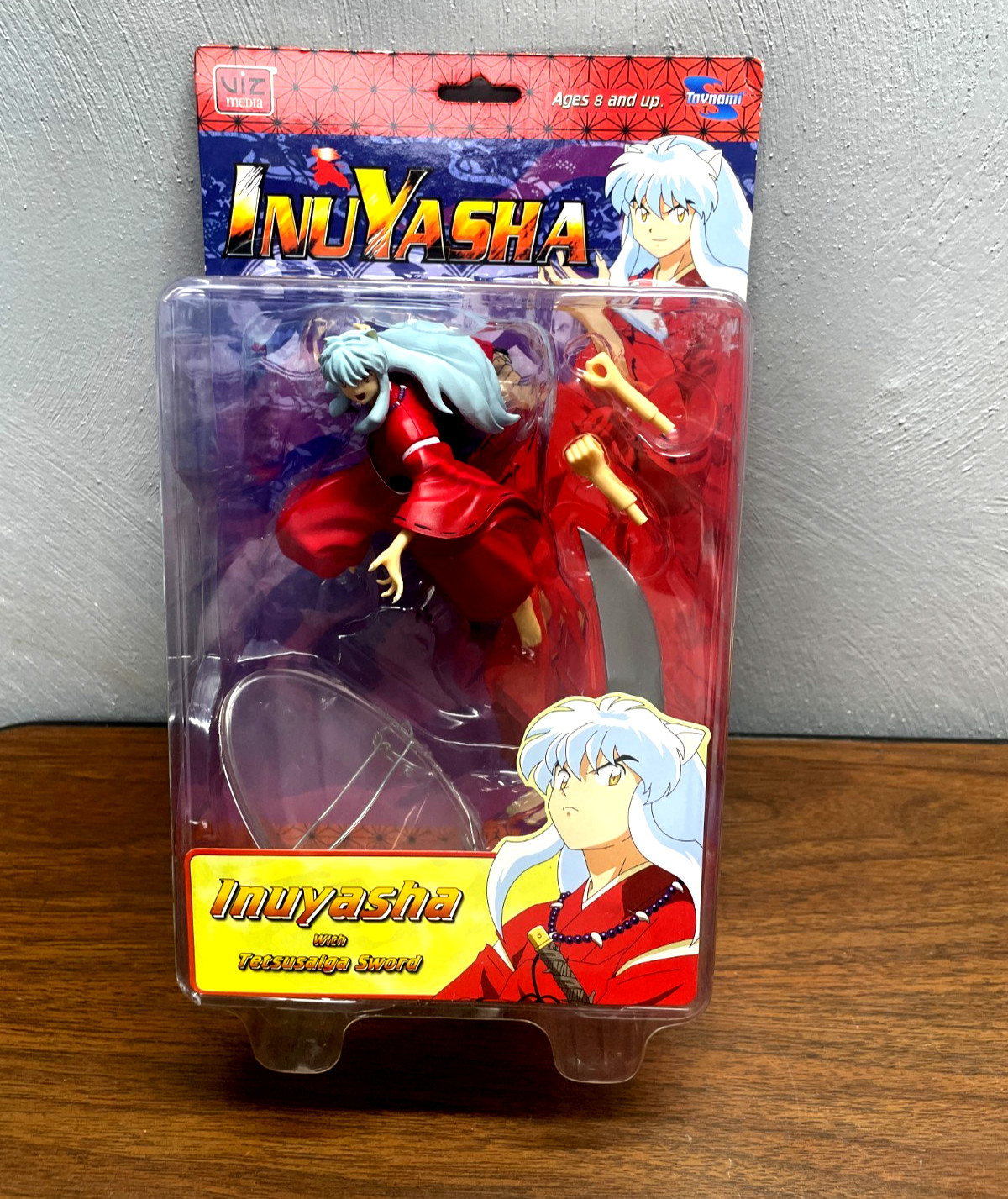 InuYasha Action Figure with TETSUSAIGA SWORD with Interchangeable Hands NEW