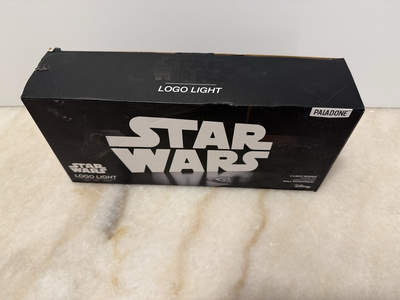 Star Wars Logo Light 2 Modes Wall Mountable Disney Paladone New In Box