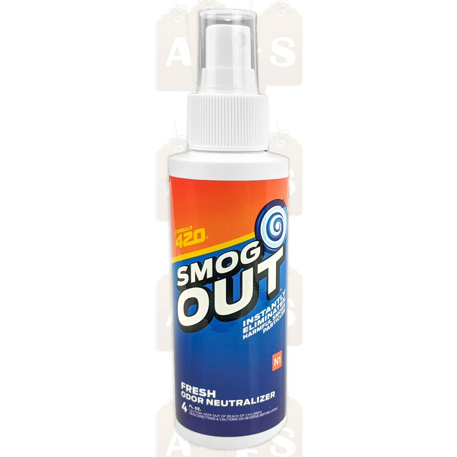 Formula 420 Smog Out Spray, Fresh Smoke Odor Neutralizer, 4OZ