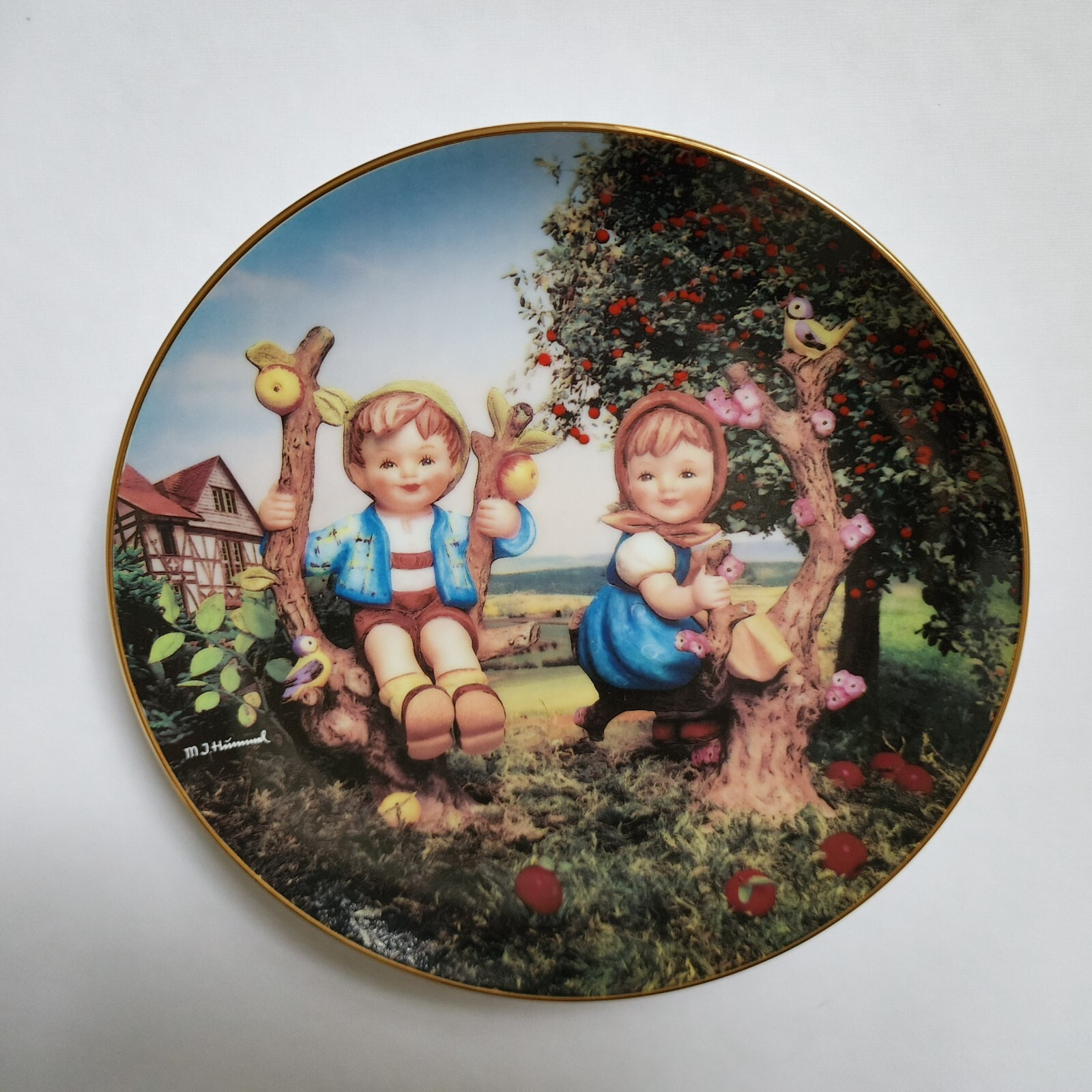 Vintage Danbury Mint M.I. Hummel Little Companions Collector Plate – You Choose