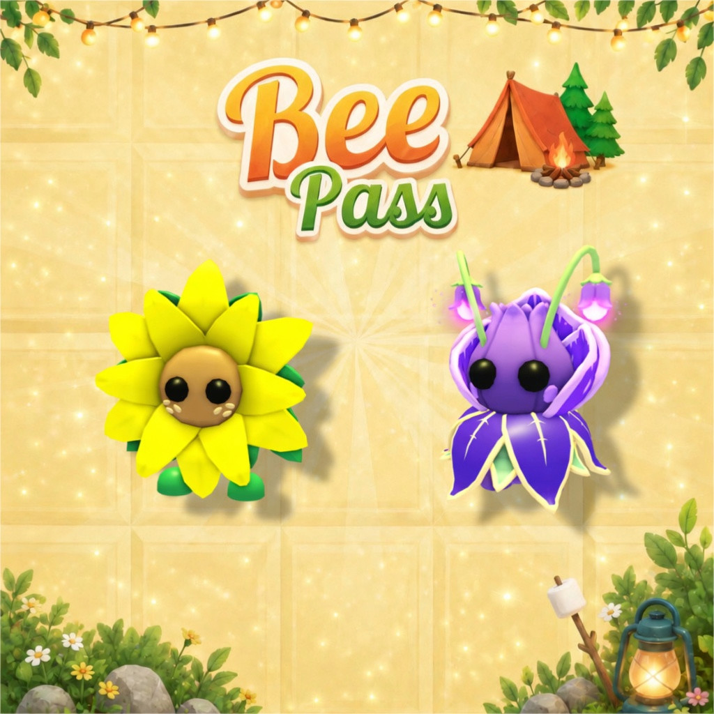 Violet Friend, Sunflower Friend – Bee Pass