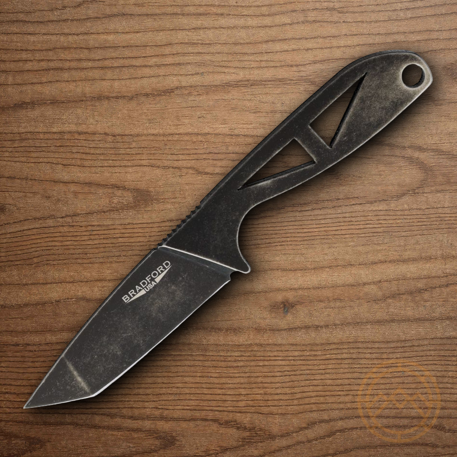 Bradford Knives G-Tanto Fixed Knife 2.63″ Nitro V Steel One-piece construction