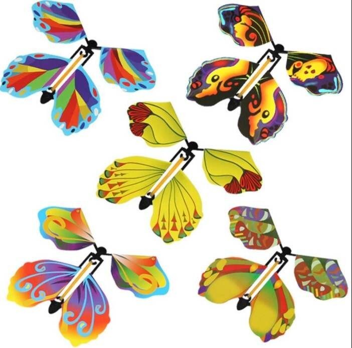 Butterfly Magic Flying Card Greeting Cards 10x new Exclusive Gift Birthday toy