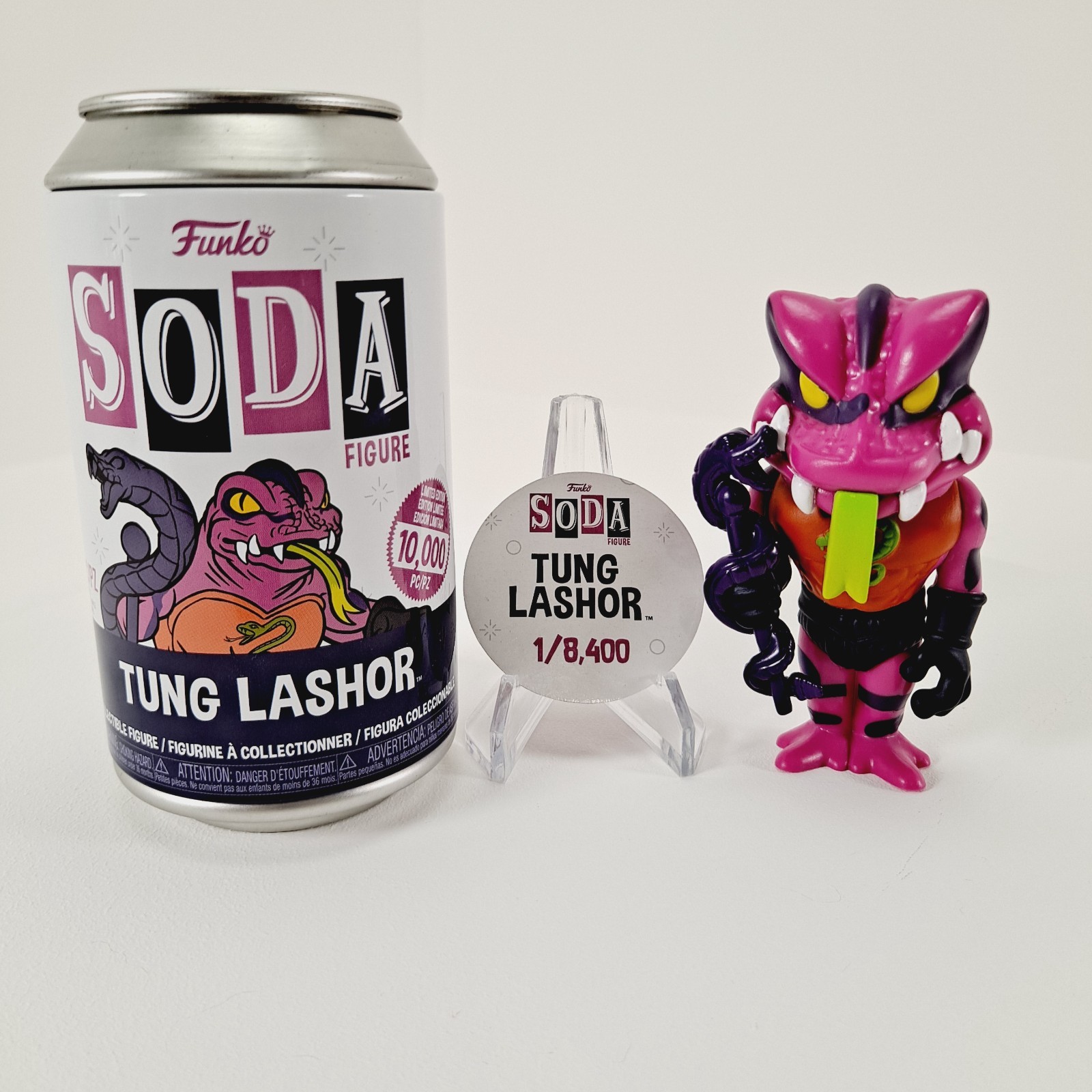 Funko Soda Television Masters of the Universe Tung Lashor MOTU 1/10,000 Common