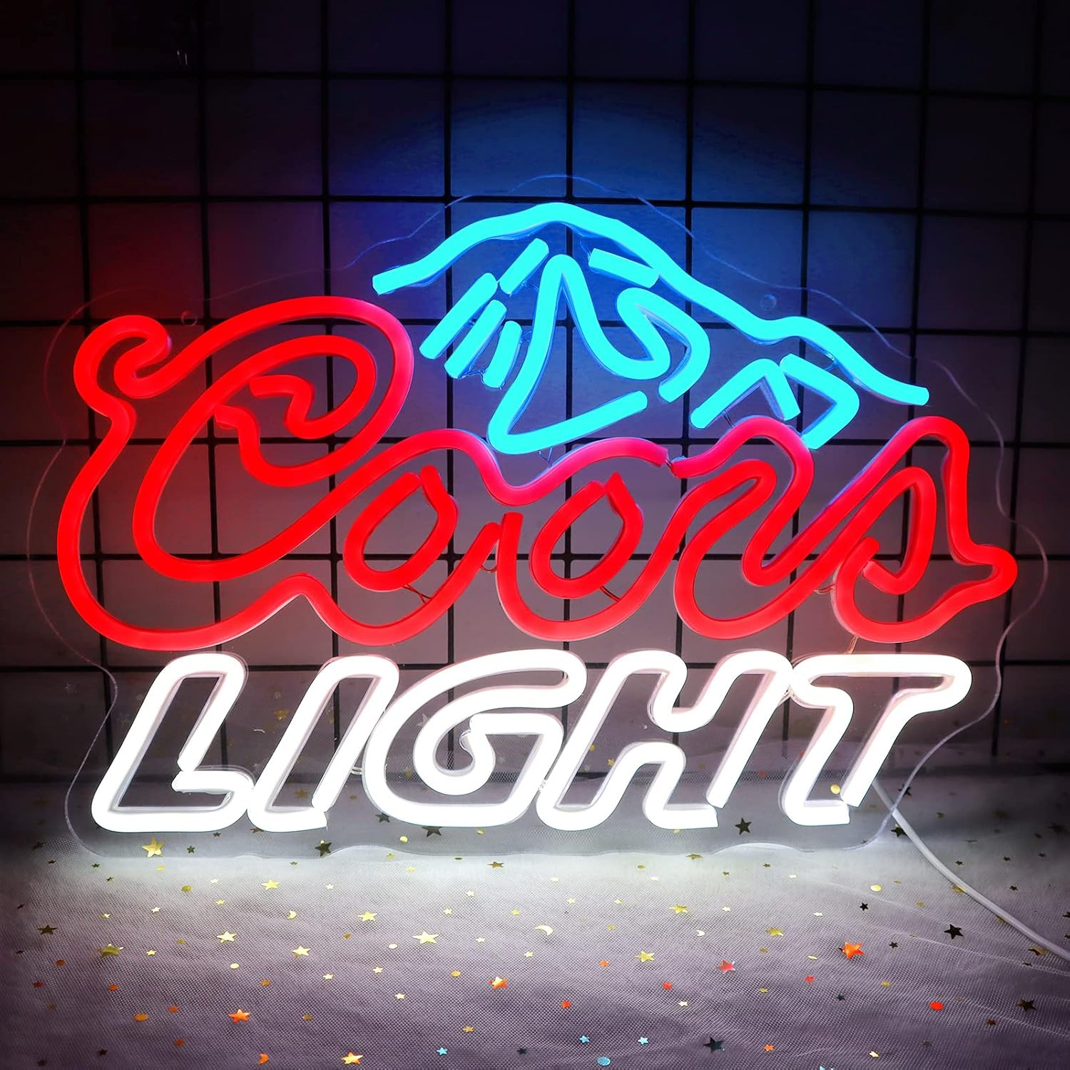 Crs LIGHT Neon Signs for Wall Decor Neon Lights for Bedroom Led Signs Suitable f