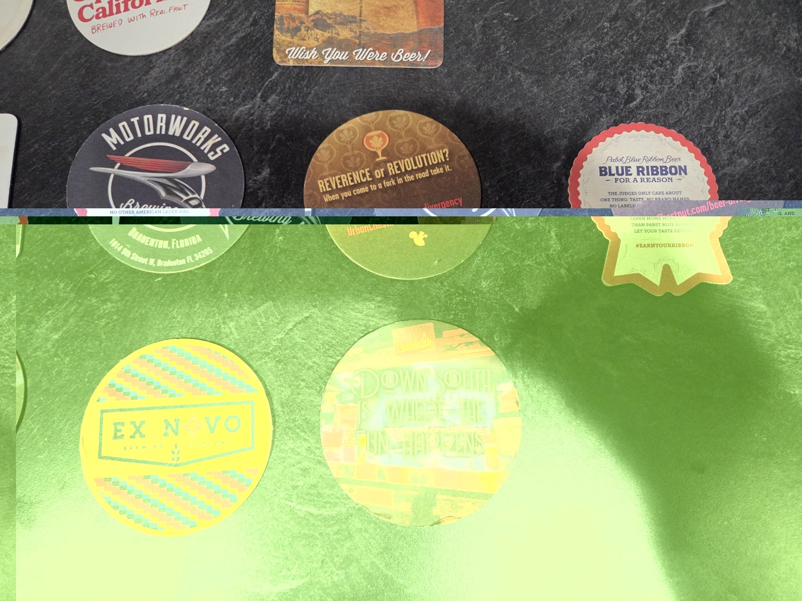 *LOT OF 16!* BEER MATS COASTERS DIFFERENT LOCATIONS