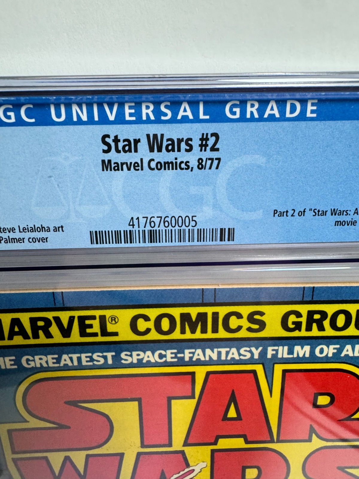 Star Wars #2 CGC 8.5 White Pages Marvel 1977 Movie Adaptation Bronze Age