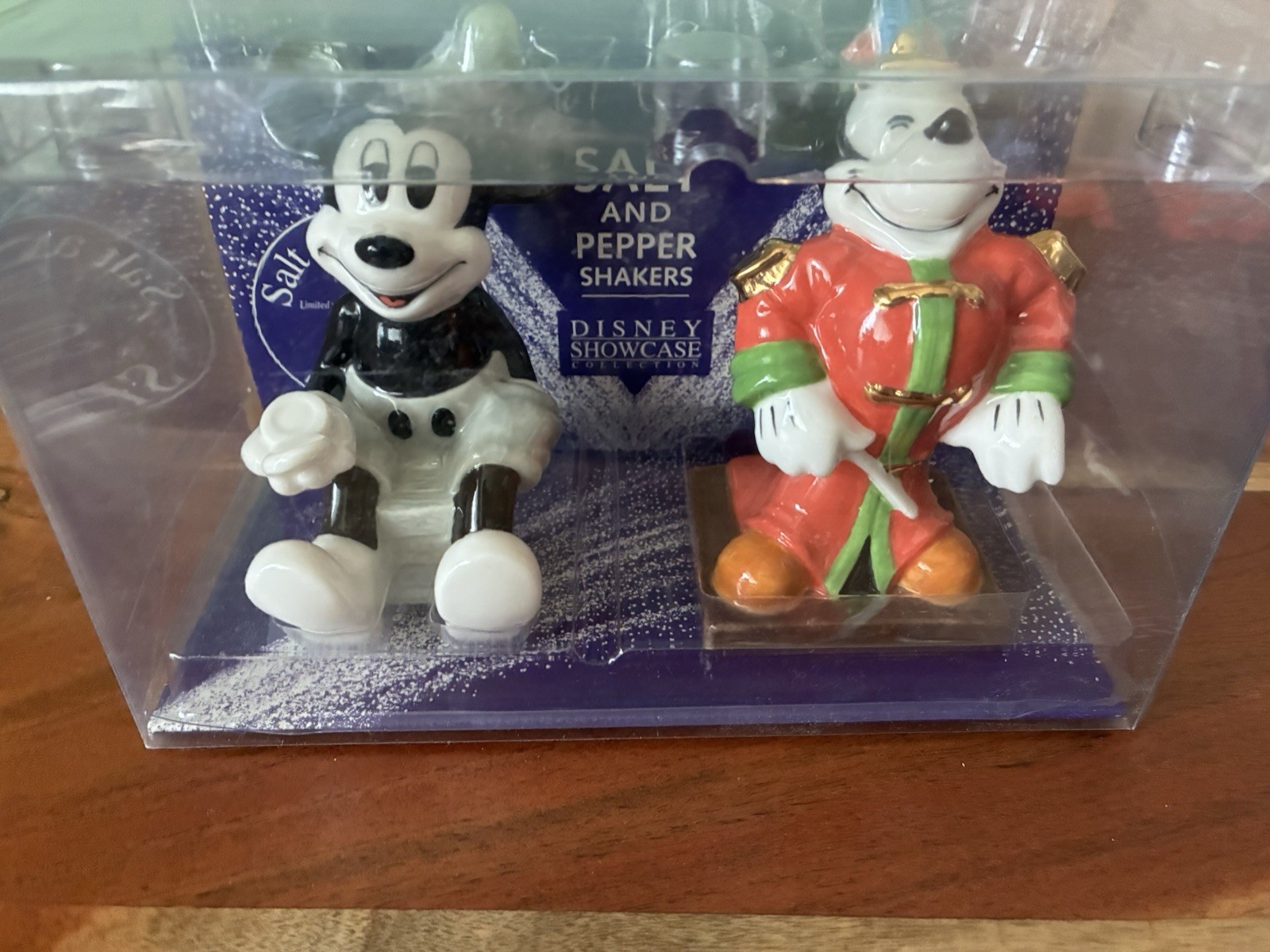 Cardew Collectibles Disney Mickey Mouse Steamboat Salt & Pepper Shakers 2003