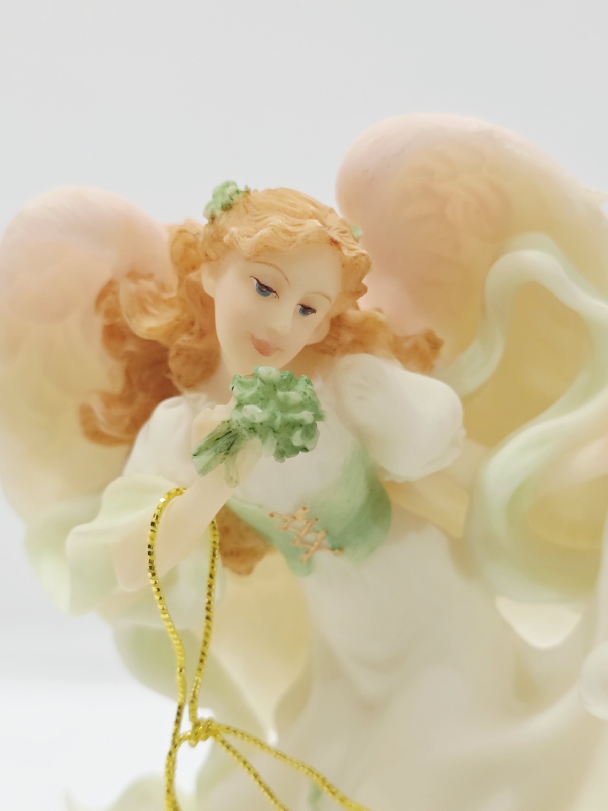 Seraphim Classics BRIDGET 82614 Angel Heaven Bouquet Dress Roman Figurine 2003