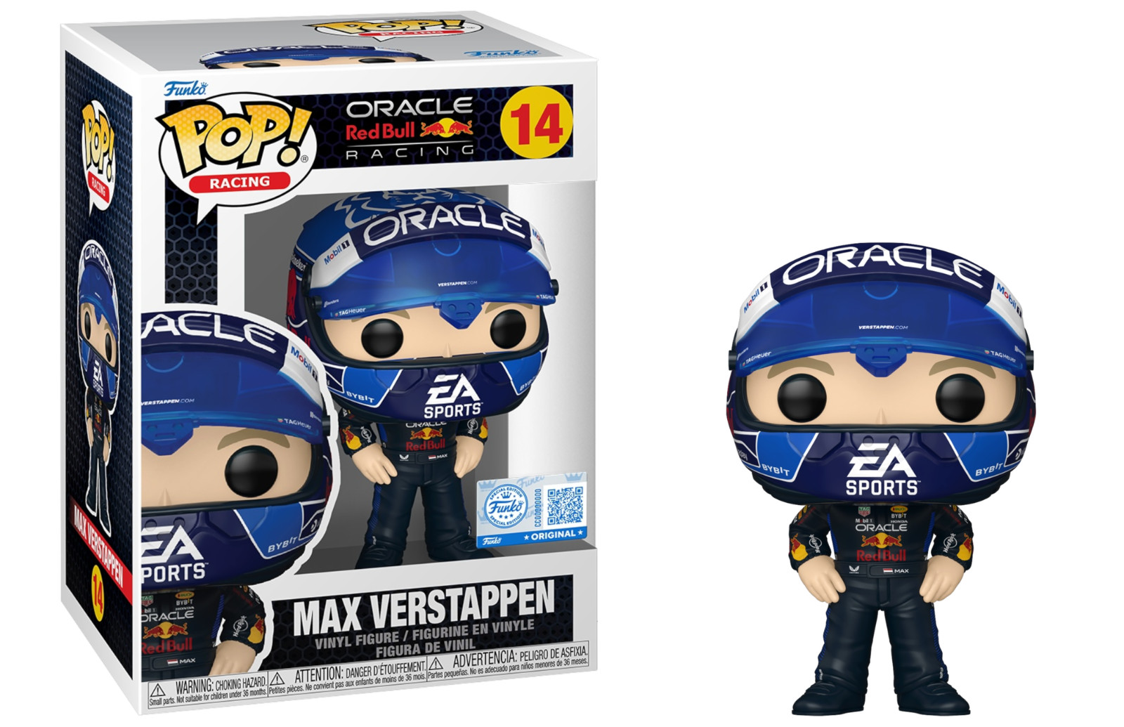 Funko Pop! Vinyl: Oracle Red Bull Racing – Max Verstappen – Funko (Exclusive)…