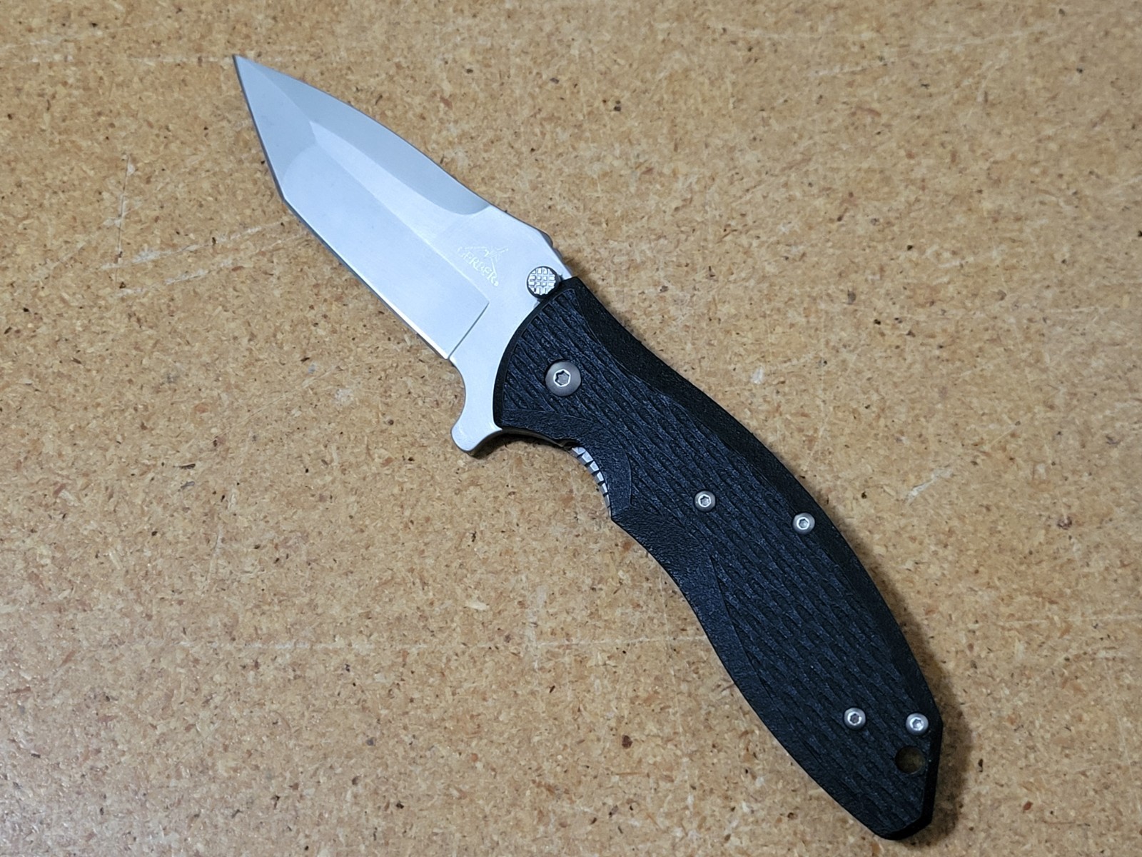 Gerber Firestorm – Black Zytel – Tanto – Rick Hinderer Design – Discontinued