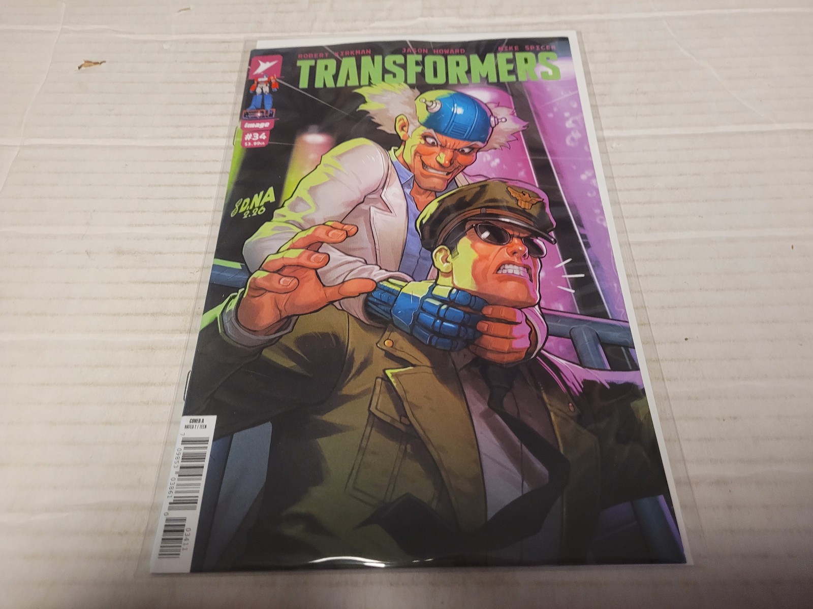 Transformers # 34 (2026, Skybound) 1st Print Main Cover