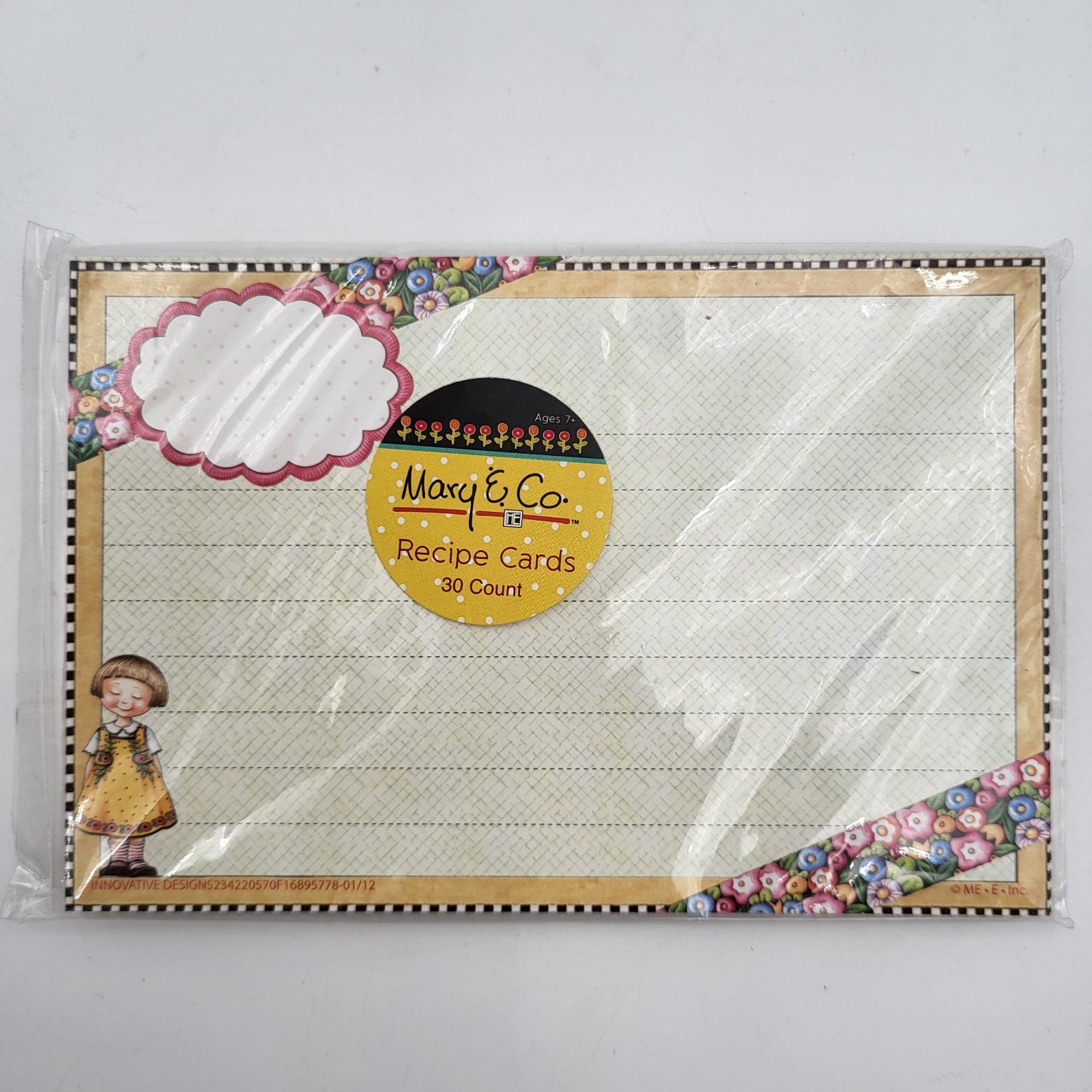 Mary Engelbreit Recipe Cards New 30 Count 4×6 inches