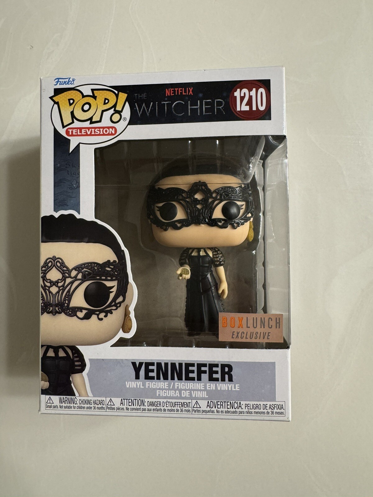 Funko Pop! Vinyl: The Witcher Yennefer Box Lunch (Exclusive) #1210 + Protector