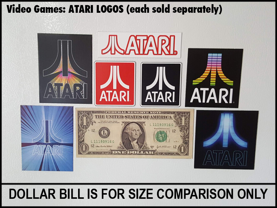 Fridge Fun Refrigerator Magnet ARCADE COIN SLOT Retro Video Games Gaming Atari