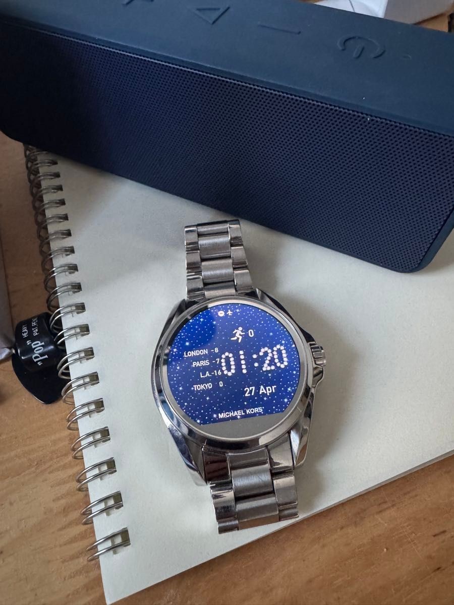 Michael Kors MKT5012 Silver Smartwatch Mens