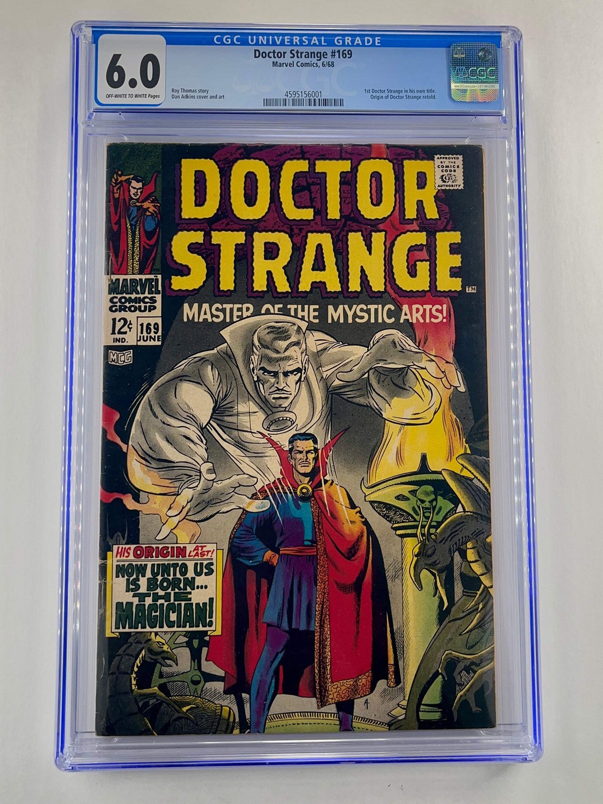 Doctor Strange #169 CGC 6.0 (Jun 1968)