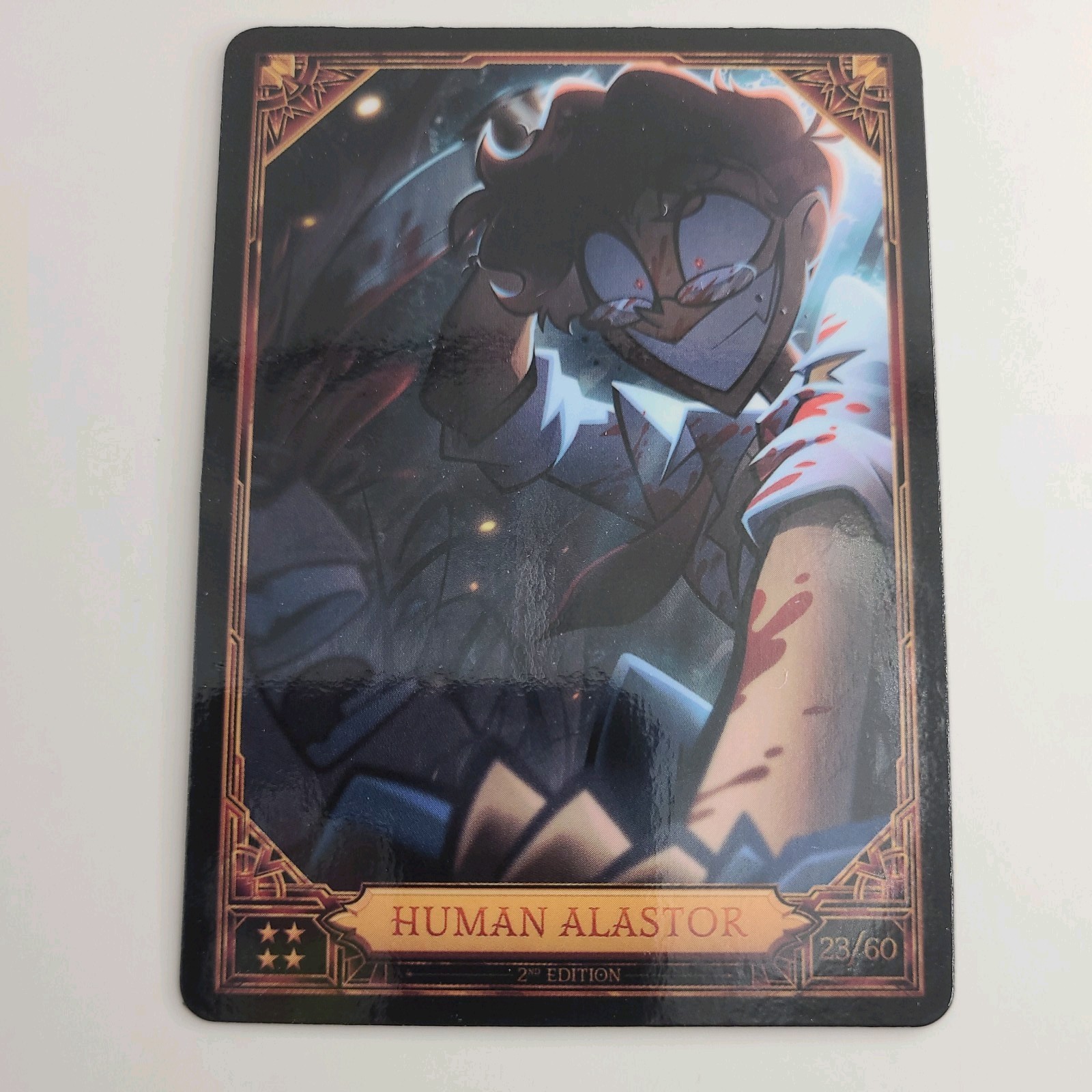 Hazbin Hotel Season 2 2nd Edition Trading Card Human Alastor Non-foil 23/60