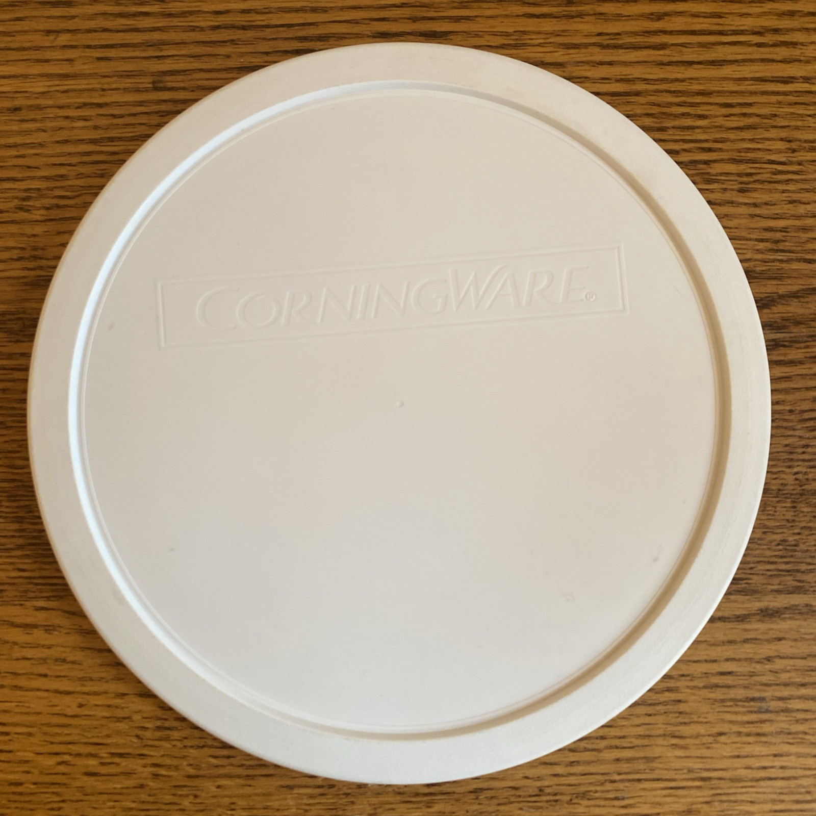 CorningWare FS-1-PC WHITE Plastic Cover Lid; Round 9″ – Lid Only – FREE SHIP