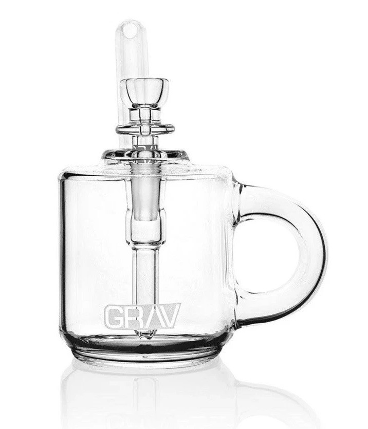 GRAV® COFFEE MUG, EXPRESSO, POCKET MINI BUBBLER, MINI WATER PIPE, TRAVEL BONG