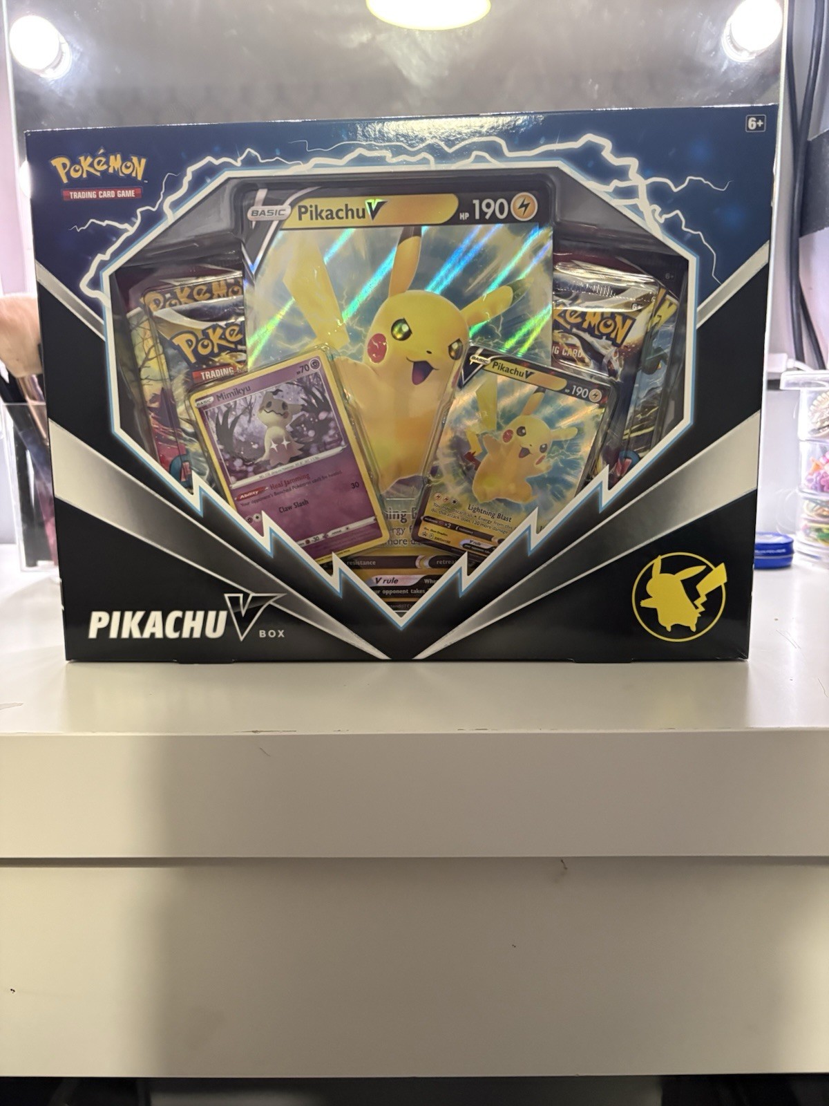 Pokemon TCG Pikachu V Box Fusion Strike-Brilliant Stars- Brand New Sealed