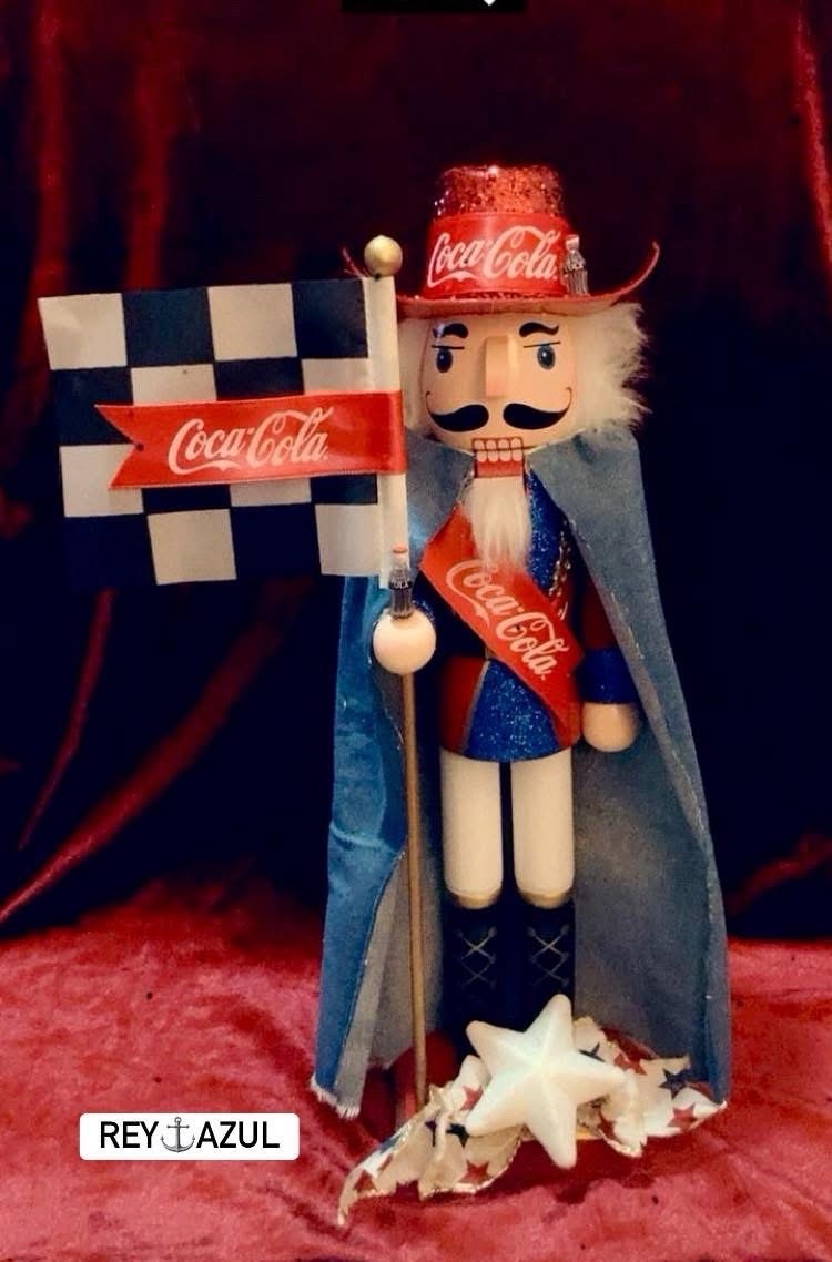 2026 Exclusive Coca-Cola “City Slicker” Denim Cape Cowboy 14” Nutcracker