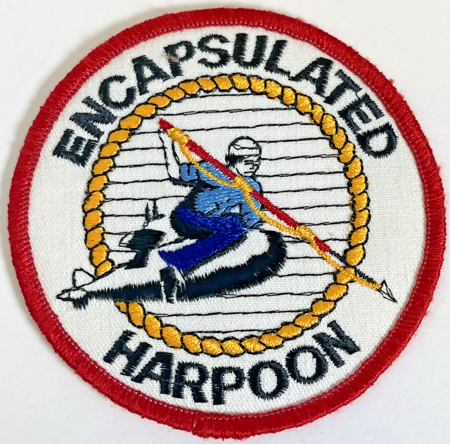 US Navy Encapsulated Harpoon Certification Training Vehicle Patches Patch Unused