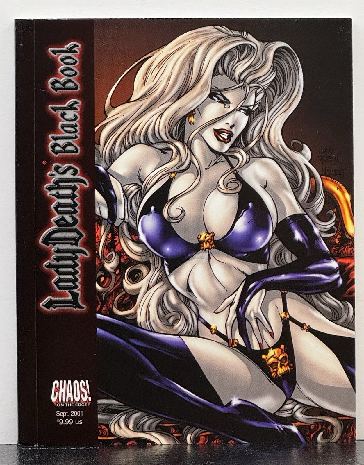 Lady Death’s Black Book Standard & Premium Edition Chaos! Comics RARE Set NM
