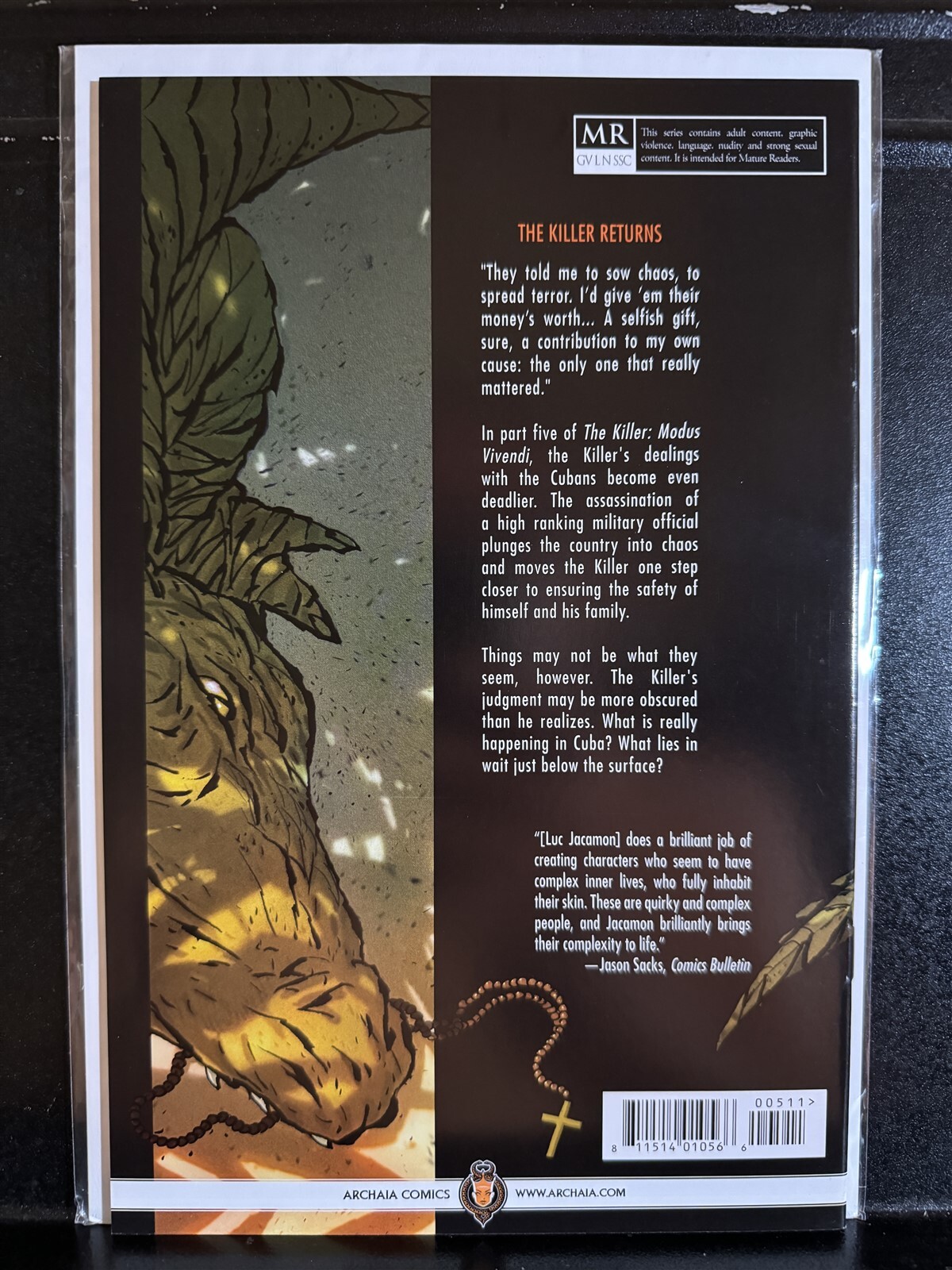 BARGAIN BOOKS ($5 MIN PURCHASE) The Killer Modus Vivendi #5 (2010 Archaia)