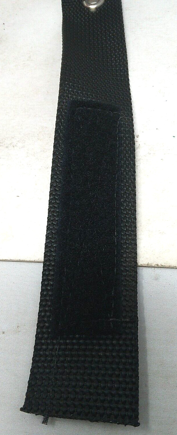 Unbranded Black Sticky Closure Strap Black Tactical 23 in