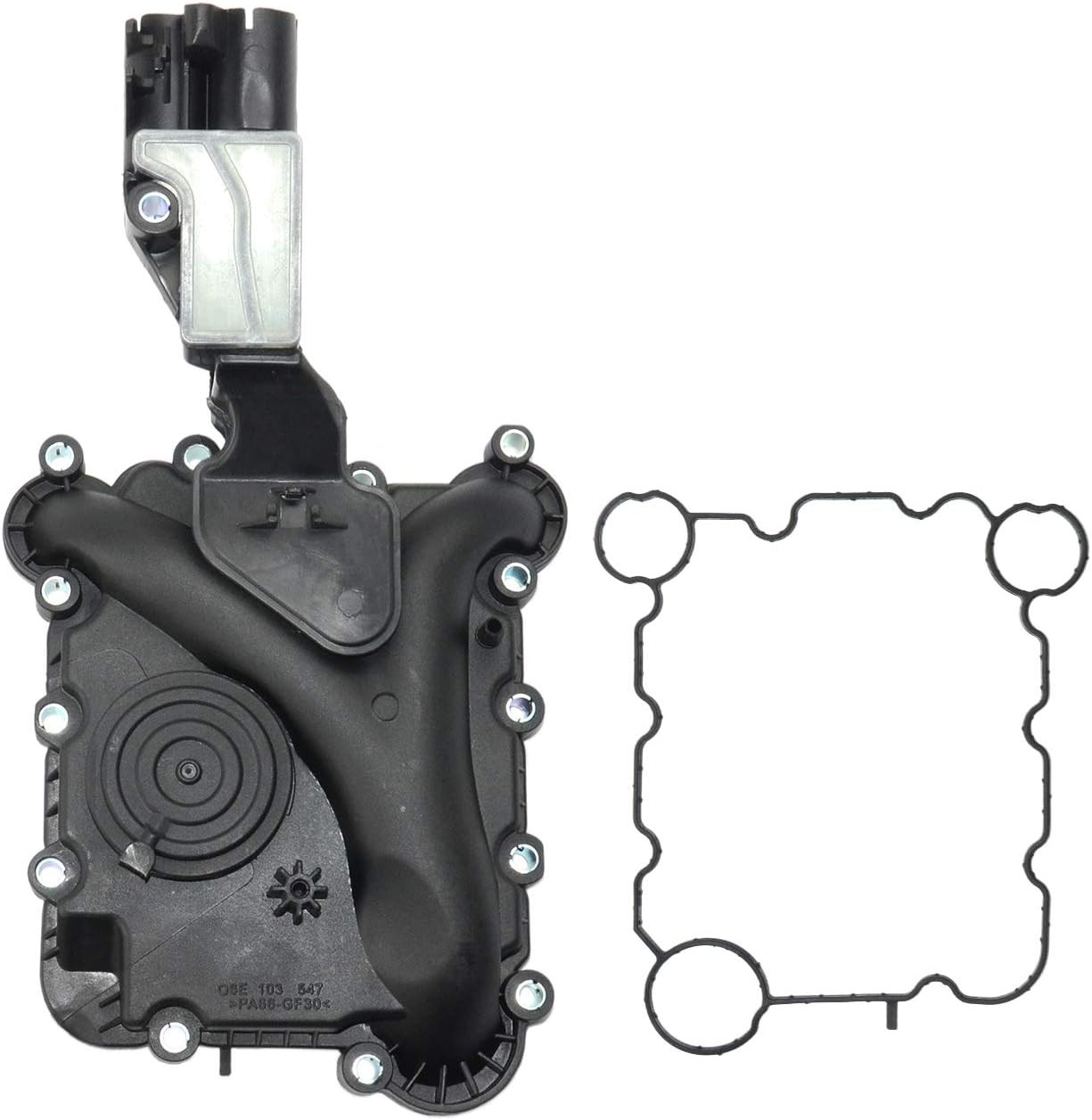 06E103547P Engine Crankcase Vent Valve Replacement for 2005-2013 Audi A4 A5 A6 Q