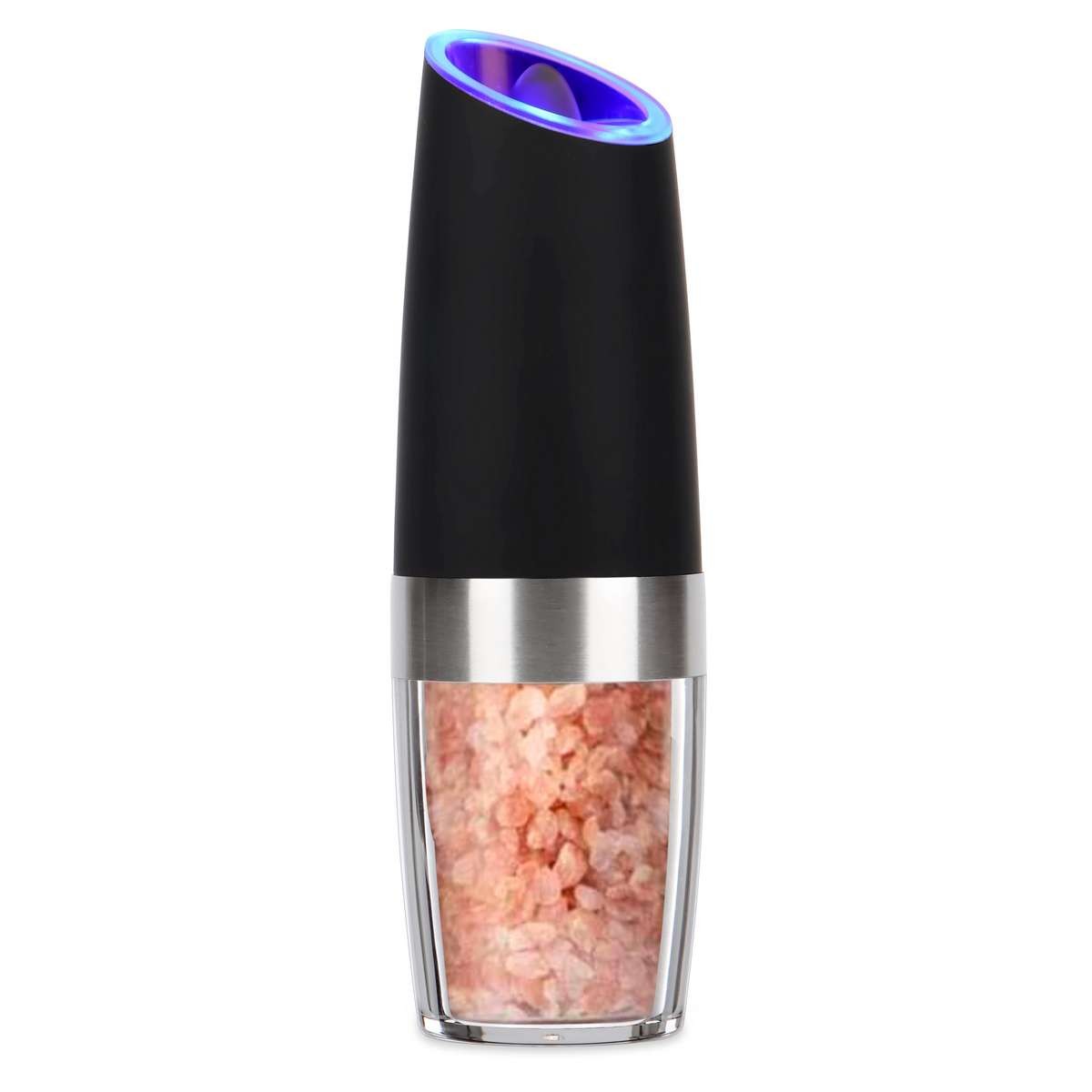 Automatic Gravity Electric Salt Pepper Grinder LED Adjustable Coarseness US