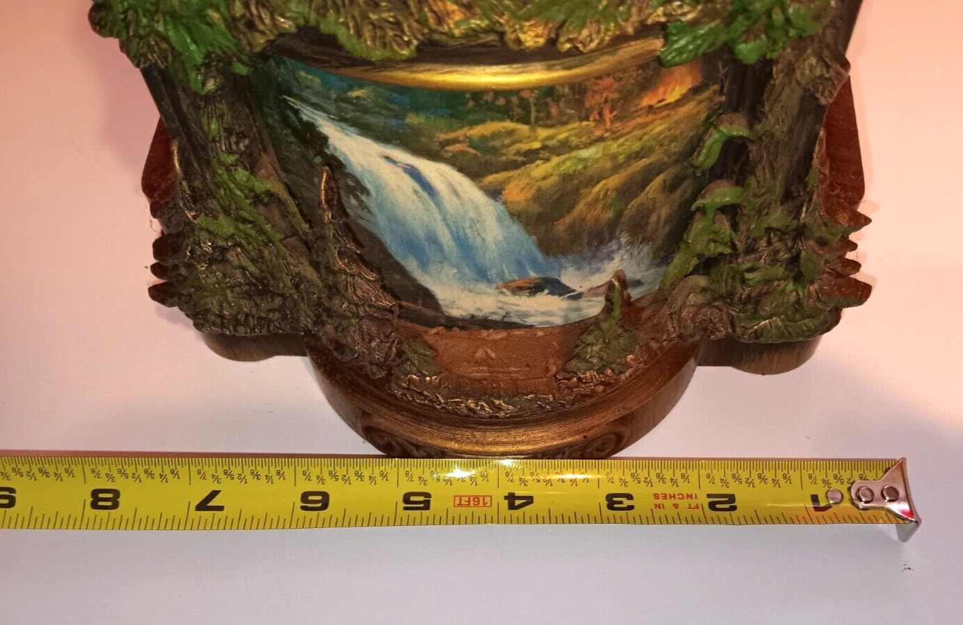 MASTER CRAFTERS Vintage Animated Lighted Motion Waterfall Clock Parts