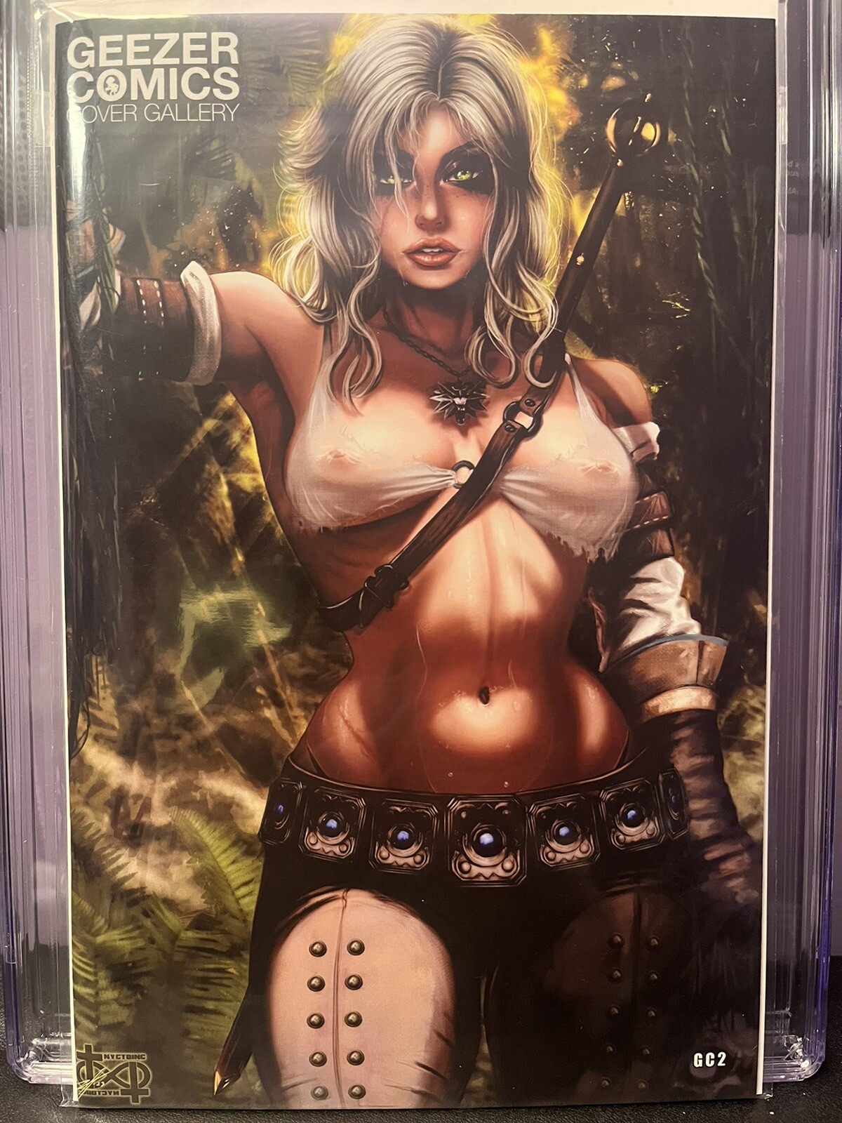 Geezer Comics Cover Gallery Ciri Cosplay Publisher Copy GC2 Of 5 NM The Witcher