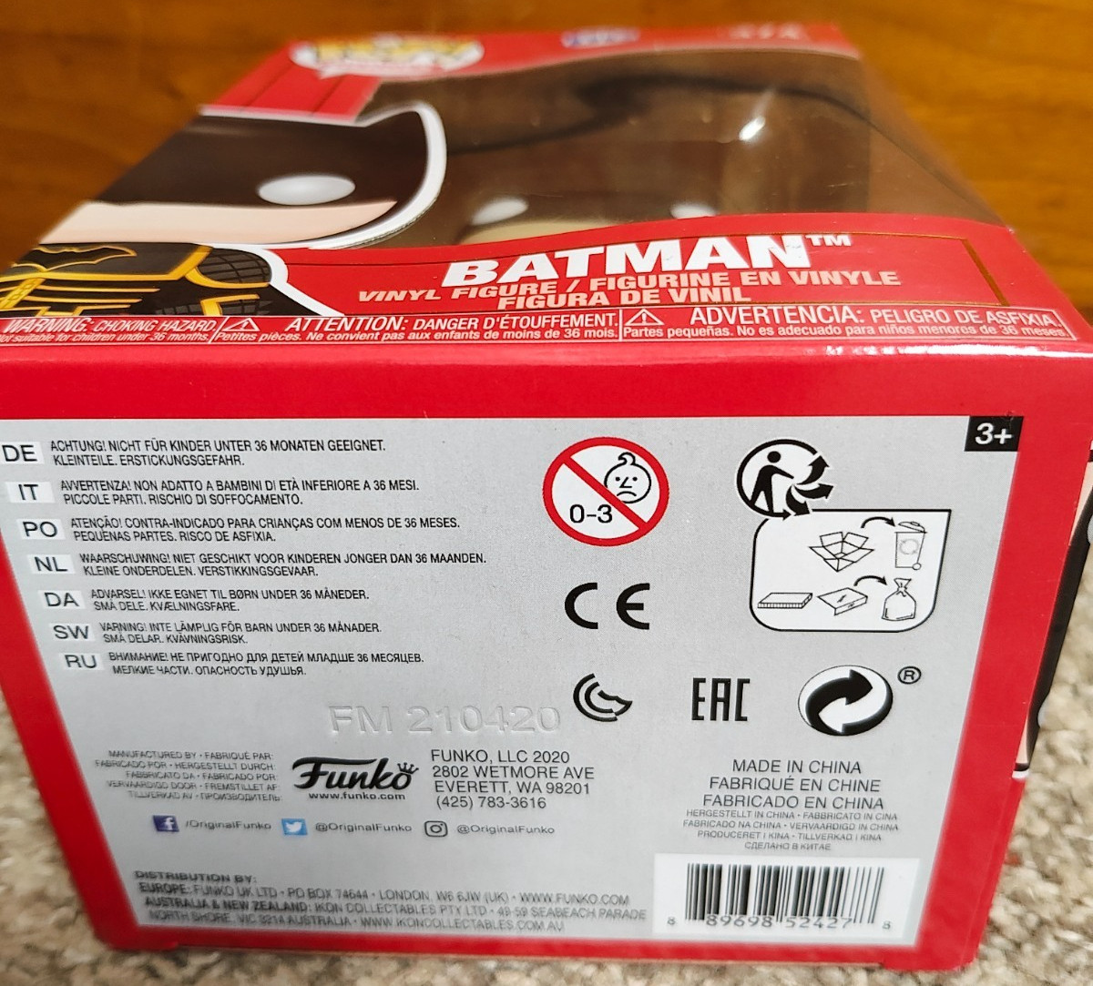 DC Imperial Palace Batman, Robin, & Joker Funko Pops