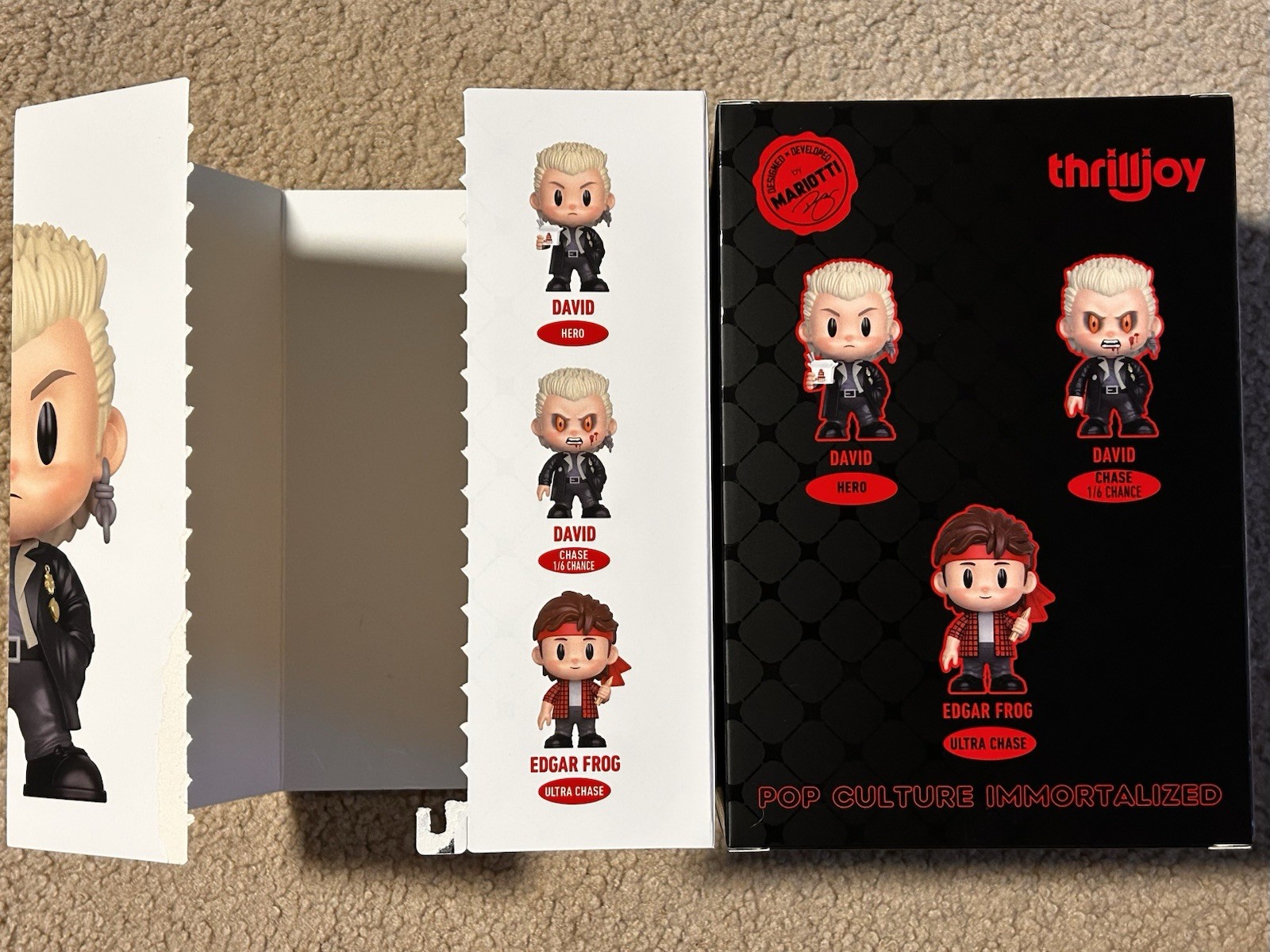 Thrilljoy PIX! The Lost Boys DAVID Confirmed Hero New Box Unopened