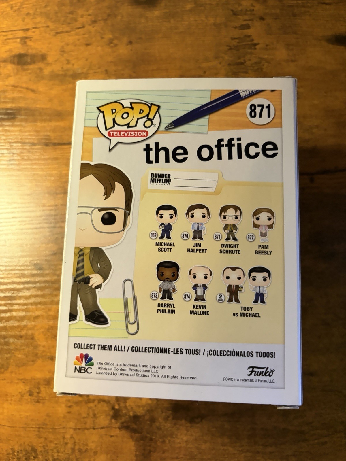 Funko Pop! Television The Office Dwight Schrute Vinyl Figure #871