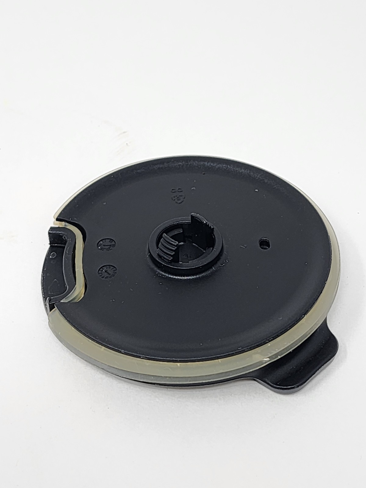 Starbucks 2016 Ceramic Dark Gray Coffee Mug with Cork Bottom & Travel Lid 12 oz