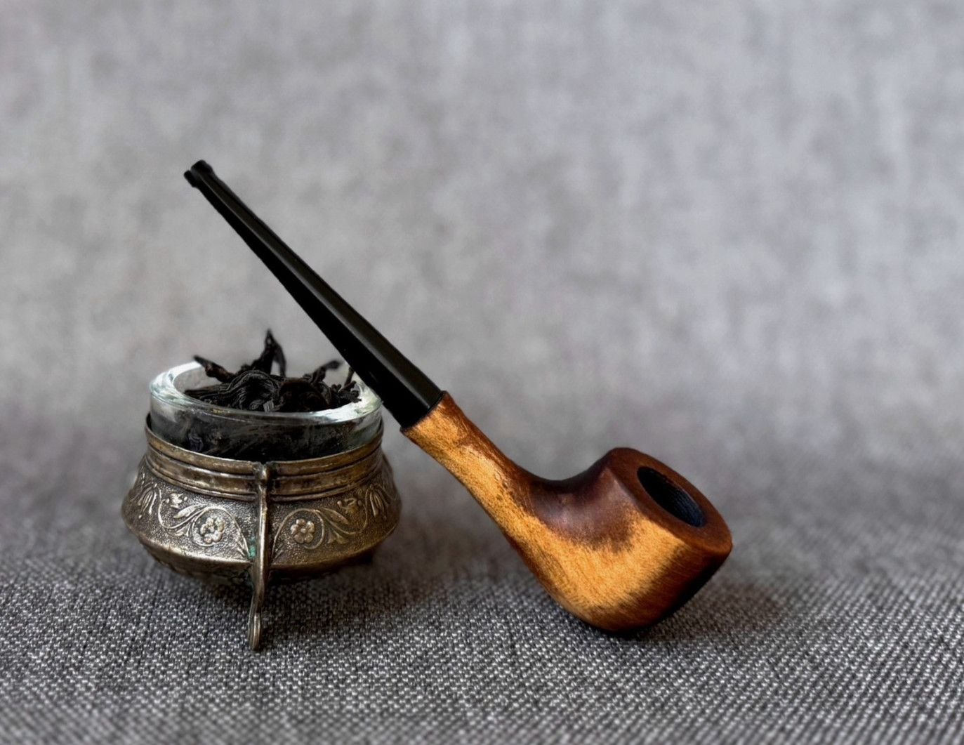 smoking tobacco mini wooden handmade pipe gift for him