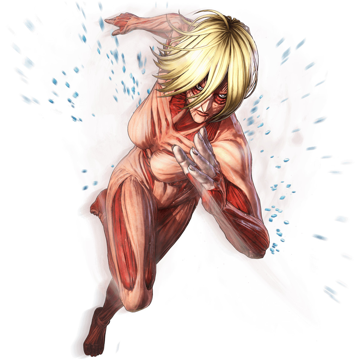 Female Titan Attack on Titan Weatherproof Anime Sticker 6″ Car Decal
