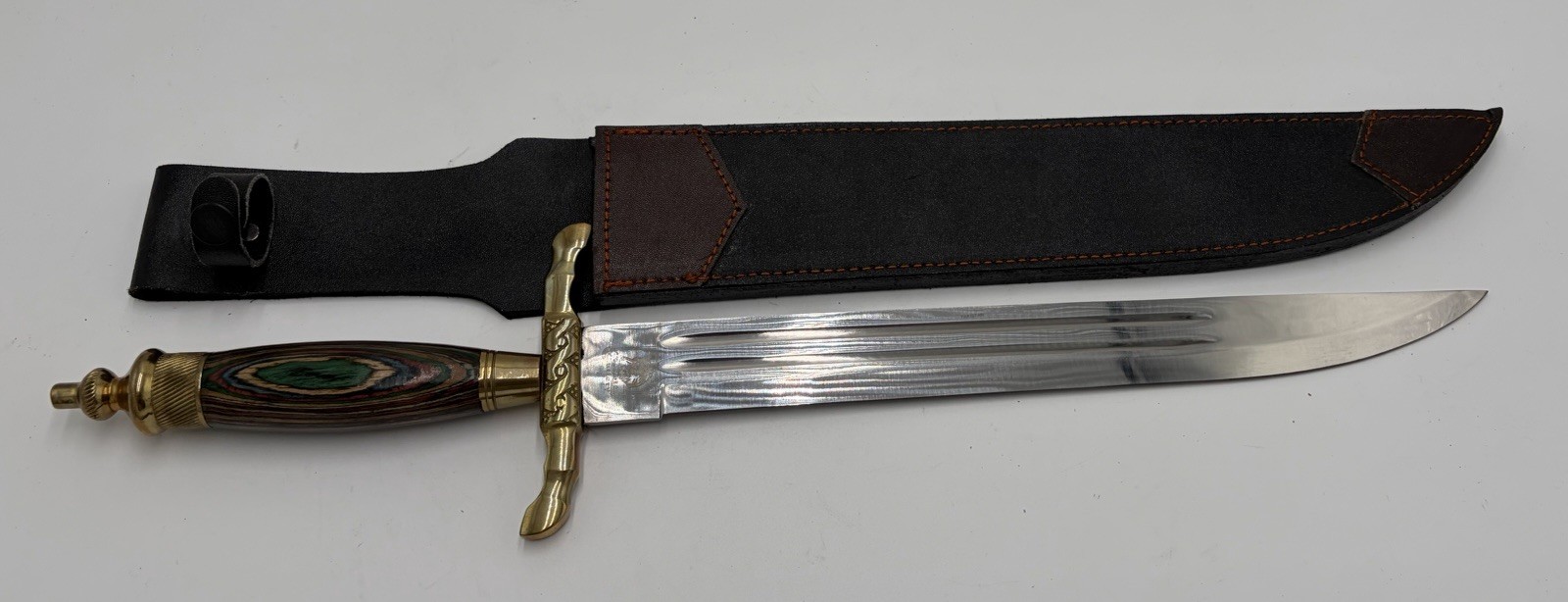 Cutlery Knife Coyote Cutlery Knife Bowie Knife 19.5” Blade 13” 1.7 lbs