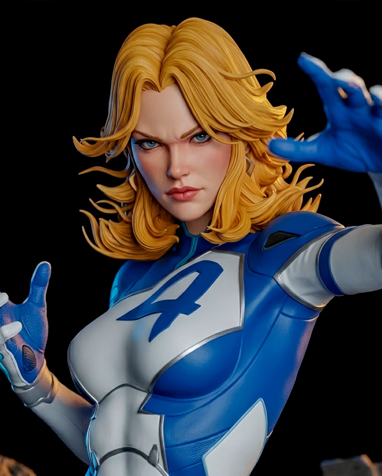 1:8 Invisible Woman Fantastic Four Fan Art UNPAINTED High Quality Garage Kit