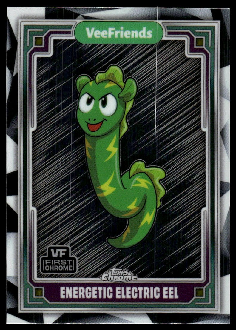 2025 Topps Chrome VeeFriends Energetic Electric Eel #84