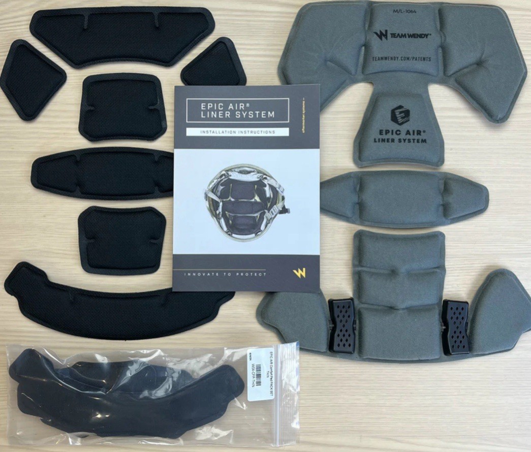 Team Wendy EPIC Air Combat Helmet Liner System L/XL