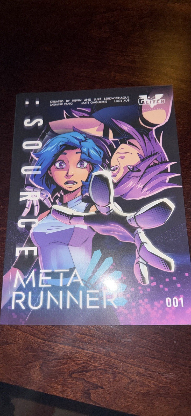 Meta Runner: Source #001 Comic Book (2022) Tari Glitch Productions Color