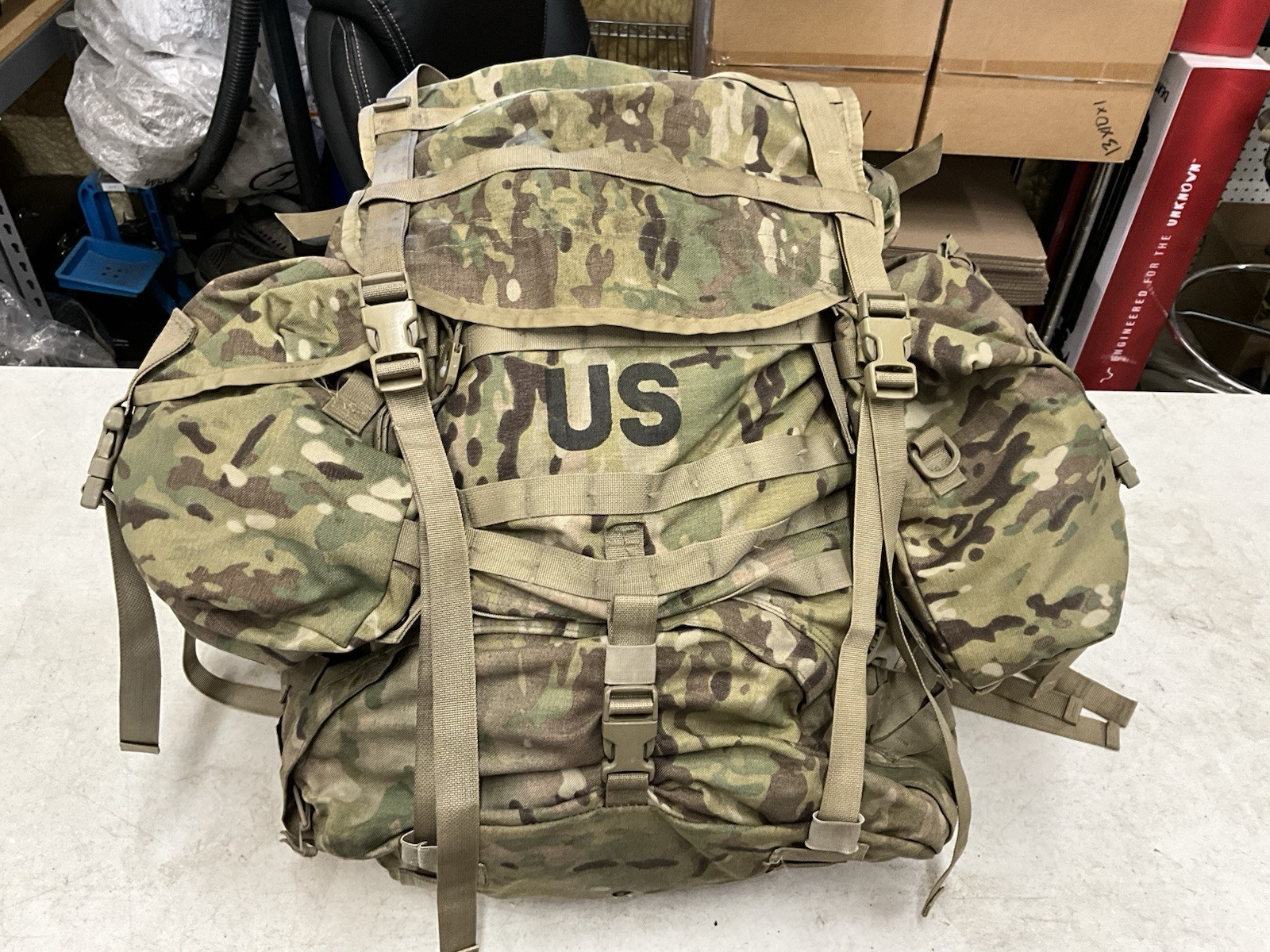 USGI MOLLE II Large Rucksack Complete Multicam/OCP with Sustainment Pouches