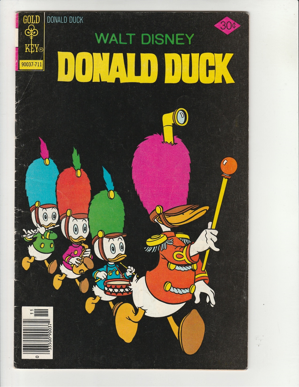 Donald Duck #189 Walt Disney Gold Key (5.0) Very-Good/Fine (VG/F)